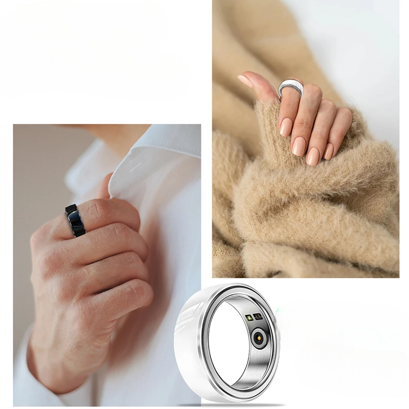 Remachease R08M Sağlık Takipli Akıllı Yüzük – Nabız, Uyku, SpO2 ve Daha Fazlası